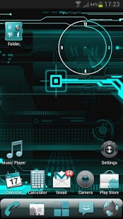 Download CYANOGEN GO Launcher EX Theme